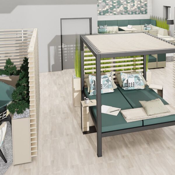 Daybed im Büro - New Work Bürokonzept Open Space