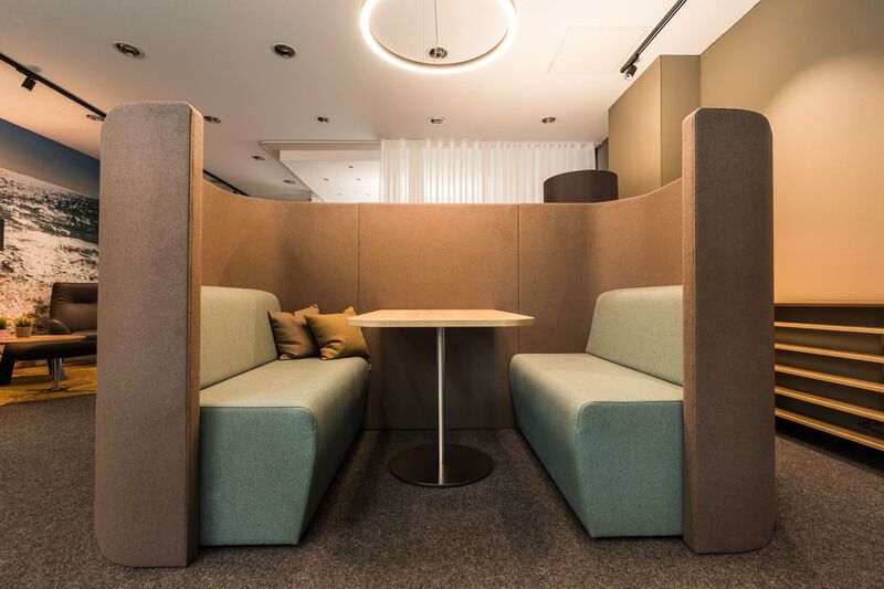 Akustikzone fürs Büro