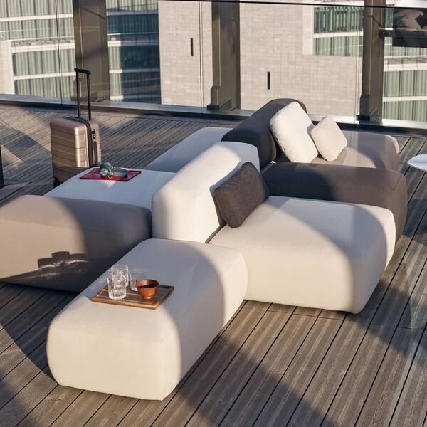 Außensofa im Büro