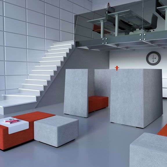 Büromöbel Büroeinrichtung - Akustik Lounge