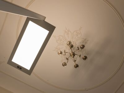 Professionelle Bürobeleuchtung a m Architekten