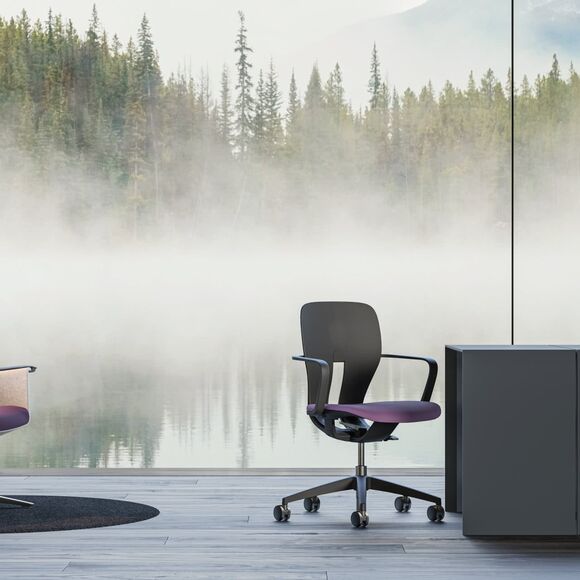 Klöber Bürostühle und Loungesessel mit Sound