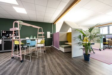 Büroeinrichtung bei Media Cologne in Hürth