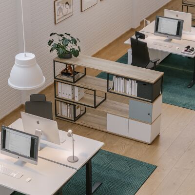 Stauraum Büroschrank im Open Space