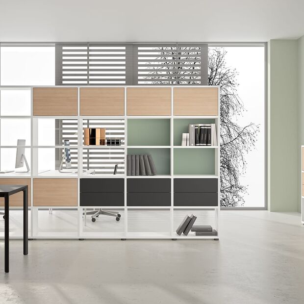 Werner Works Büroeinrichtung - Regale