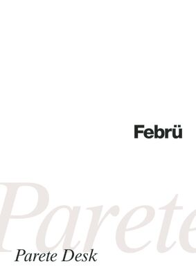 Febrü Parete Desk