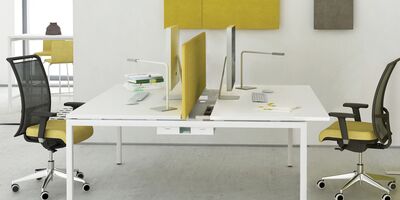 Büromöbel Büroeinrichtung - Akustik Trennwand & Wandpaneele