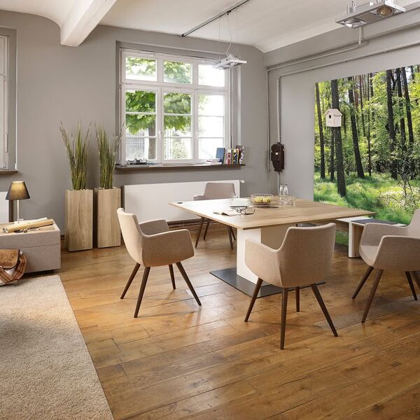 Cube Konferenztisch mit Besprechungsstühlen Cosy - Schrader Bürokonzepte