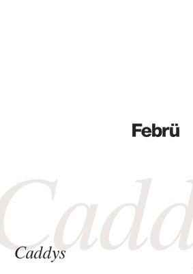 Febrü Caddys