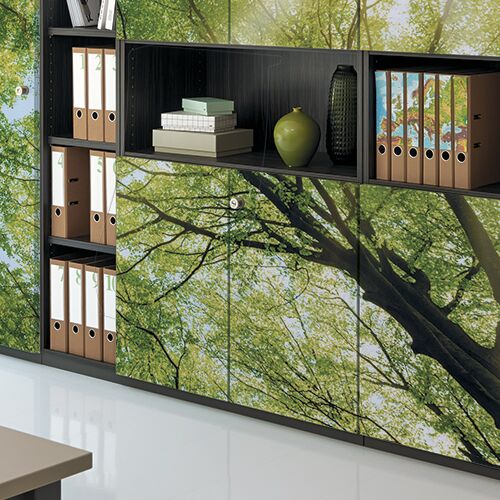 Febrü Fashion Büroschrank mit Print