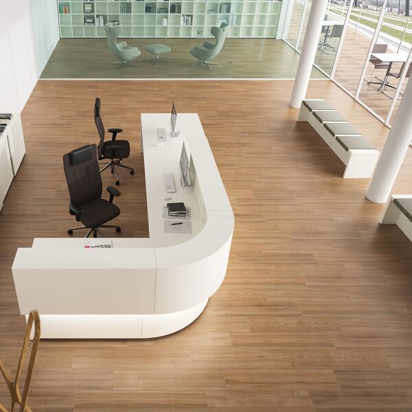 Werner Works Büroeinrichtung - Empfangstheke