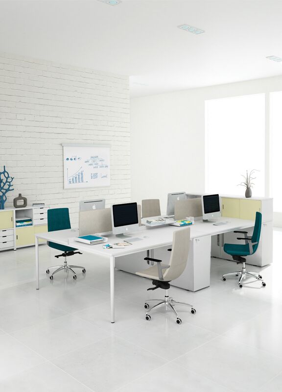 Desk Sharing Arbeitsplatz mit Buchungssystem für flexibles Arbeiten